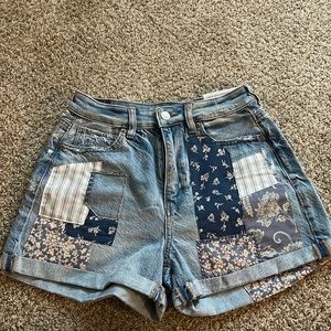 American eagle jean shorts